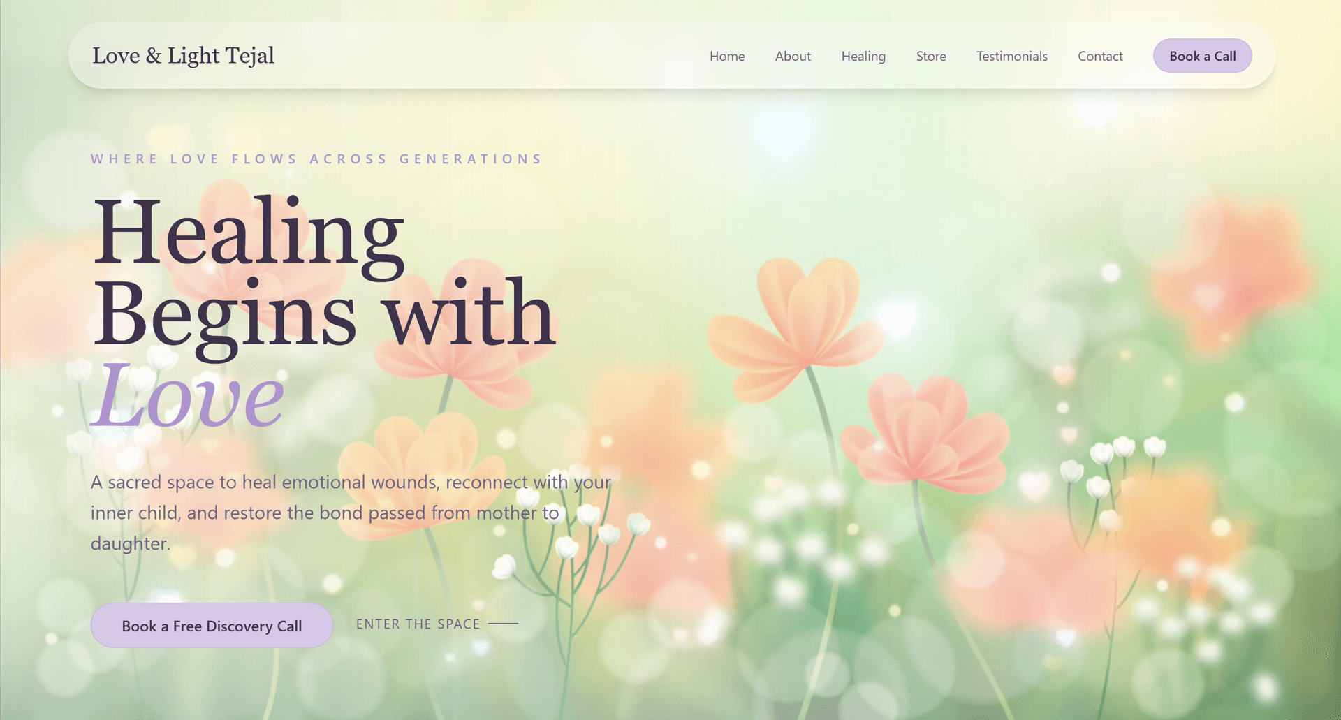 Love and Light Tejal screenshot 1